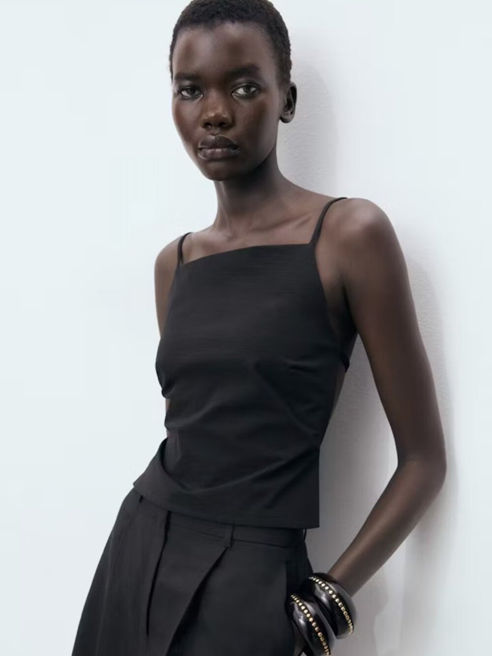 MANGO Open-back top